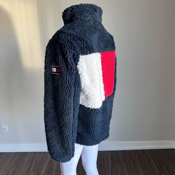 Tommy Hilfiger Color-Block Teddy Jacket - Picture 1 of 11